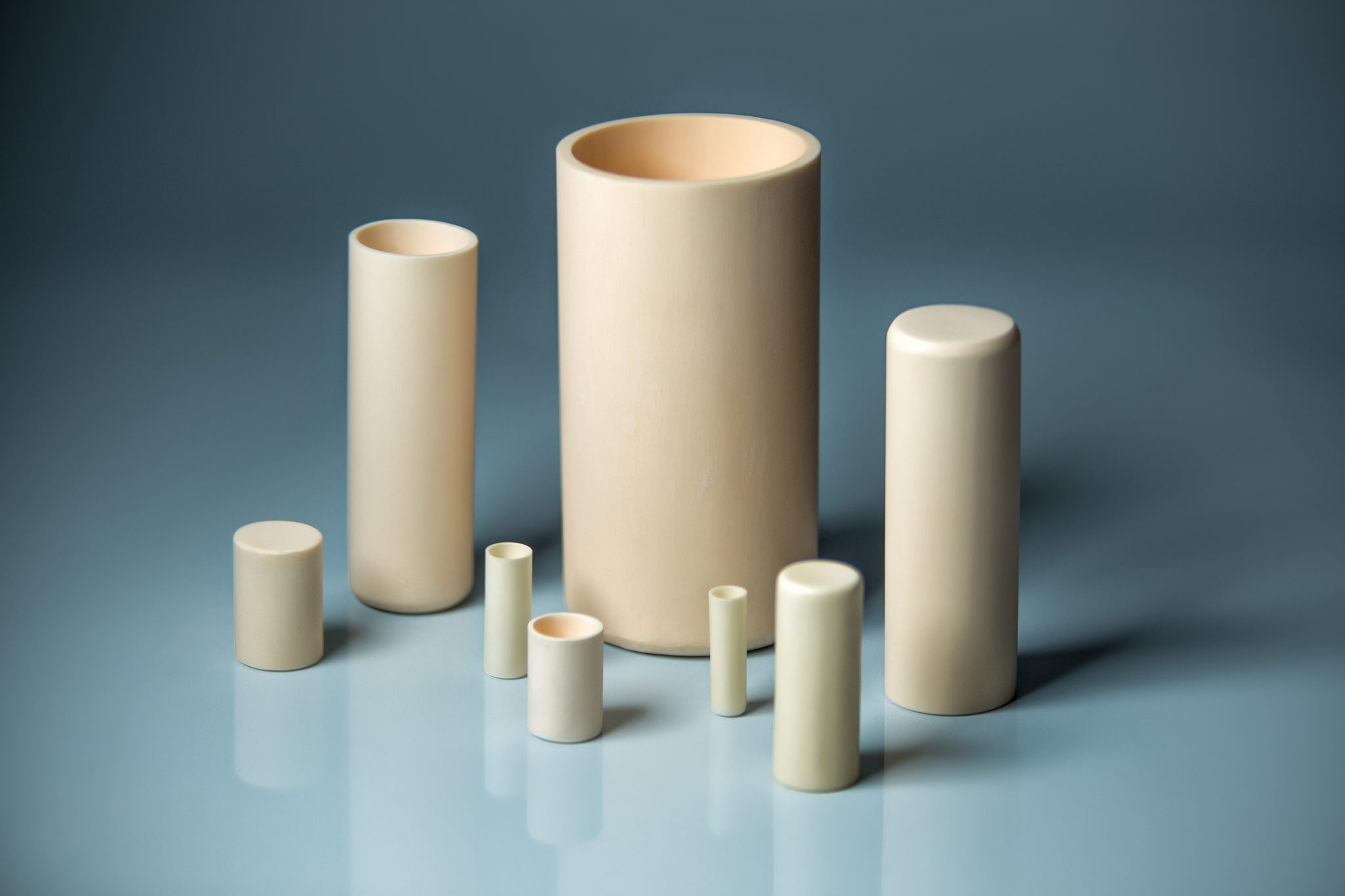 Alumina Cylindrical Cruicible